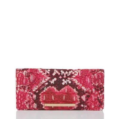 Brahmin Adelle Crown Of Hearts Ombre Melbourne In Red