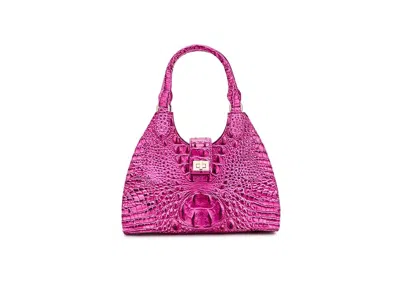 Brahmin Adrian Cross Body Handbags Electric Fuchsia: One Size In Pink