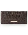 Brahmin Ady Alden Road Leather Continental Wallet In Brown