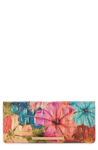 Brahmin Ady Croc Embossed Leather Wallet