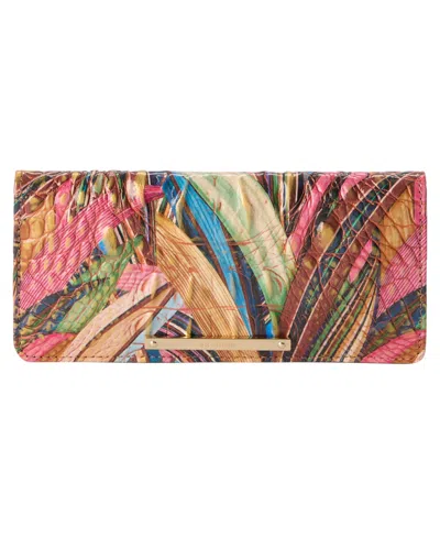 Brahmin Ady Leather Bifold Wallet In Sunleaf Melbourne