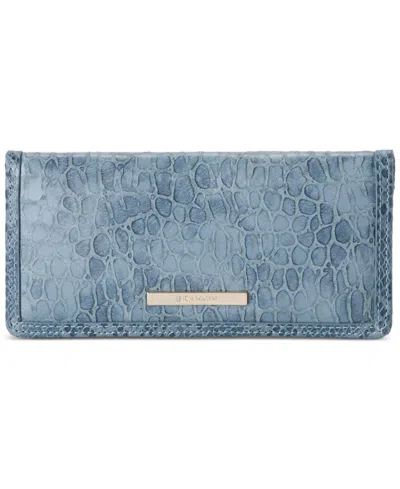 Brahmin Ady Leather Wallet In Gold