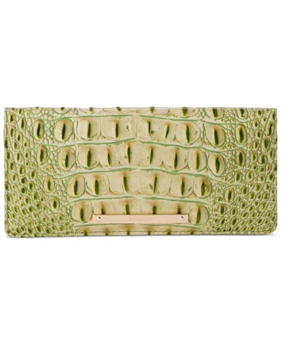 Brahmin Ady Leather Wallet In Metallic