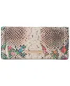 Brahmin Ady Leather Wallet In Multi
