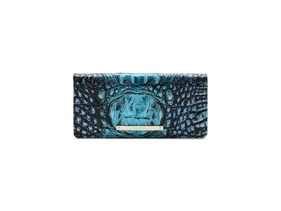 Brahmin Ady Wallet Wallet Women's Handbags Eternal Blue Melbourne Ombre, Leather