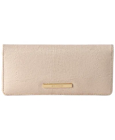 Brahmin Ady Zip Pocket Wallet In Sand