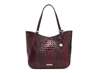 Brahmin Aliza Cross Body Women's Handbags Oxblood Melbourne, Leather