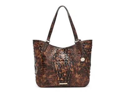 Brahmin Aliza Cross Body Women's Handbags Tortoiseshell Melbourne Di, Leather