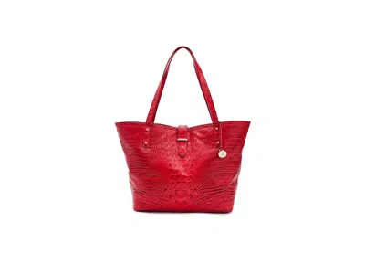Brahmin All Day Tote Tote Handbags Salsa: One Size In Red