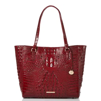 Brahmin April Vintage Red Melbourne In Black