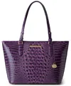 Brahmin Asher Tote In Purple