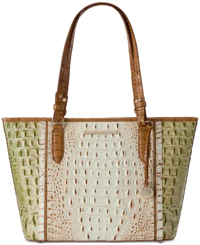 Brahmin Asher Williamette Leather Tote In Pink