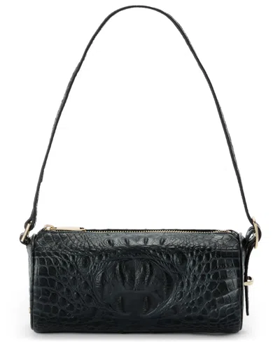 Brahmin Billie Barrel Shoulder Bag In Black