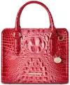 Brahmin Cami Melbourne Leather Satchel In Embrace