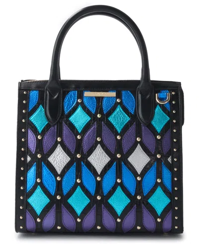 Brahmin Caroline Small Satchel Bag In Frosted