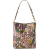 Brahmin Celina Medium Leather Bucket Bag