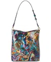 Brahmin Katie Croc Embossed Leather Crossbody Bag In Euphoria