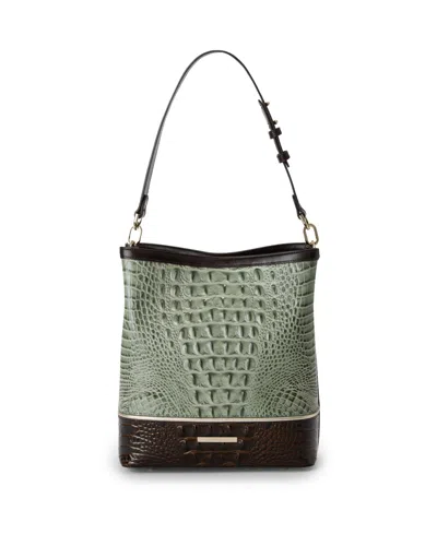 Brahmin Celina Northway Small Bucket Handbag In Softgrass