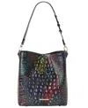 Brahmin Celina Small Leather Bucket Bag In Multi