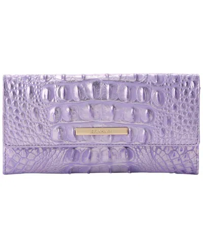 Brahmin Cordelia Embossed Leather Wallet In Pattern