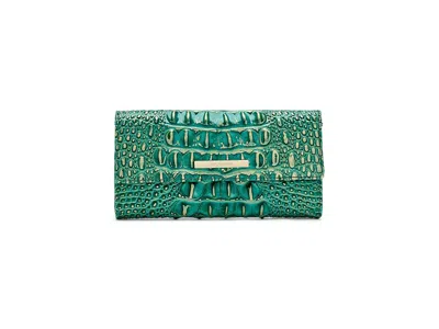 Brahmin Cordelia Wallet Wallet Handbags Jungle Jewel Melbourne: One Size In Green