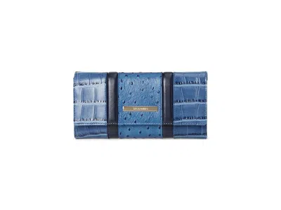 Brahmin Cordelia Wallet Wallet Handbags Retro Blue: One Size In Multi