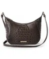 Brahmin Corinne Alden Road Leather Crossbody Bag In Brown