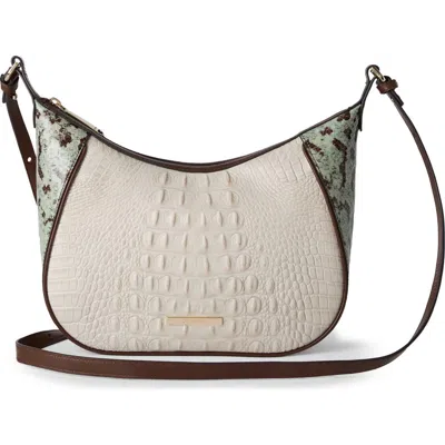 Brahmin Corinne Croc Embossed Leather Crossbody