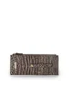 Brahmin Credit Card Melbourne Embossed Leather Wallet In Multi