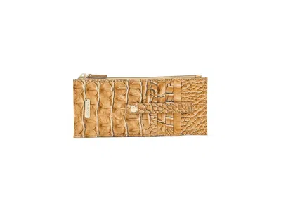 Brahmin Credit Card Wallet Wallet Handbags Beige: One Size In Sand
