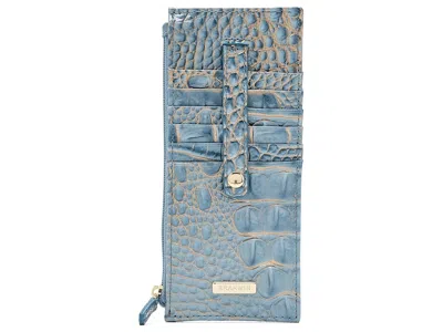 Brahmin Credit Card Women's Wallet Credit Card Women's Wallet Vintage Indigo Melbourne, Leather