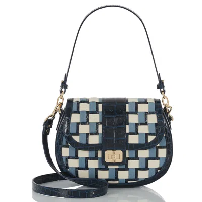 Brahmin Cynthia Coastal Blue Edgewater In Multi