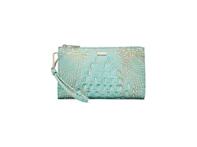 Brahmin Daisy Clutch Handbags Waterfall: One Size In Blue