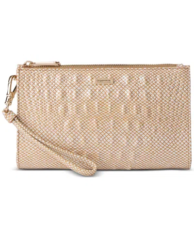 Brahmin Daisy Melbourne Wristlet In Neutral
