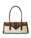 Brahmin Dayan Medium Satchel Handbag In Multi