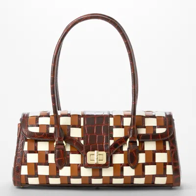 Brahmin Dayan Pecan Edgewater