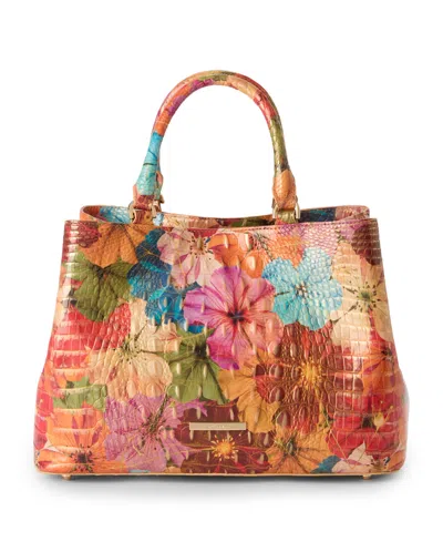 Brahmin Denise Medium Melbourne Leather Satchel Bag