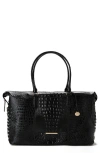 Brahmin Duxbury Weekender Black Melbourne In Black