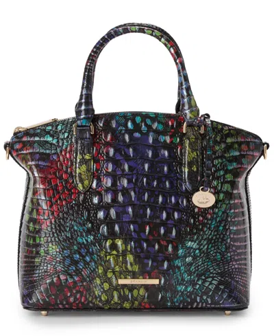 Brahmin Duxbury Leather Satchel Bag In Brown