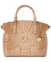 Brahmin Duxbury Satchel Honey Brown Melbourne In Honey Brow