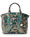 Brahmin Duxbury Melbourne Medium Leather Satchel In Multi
