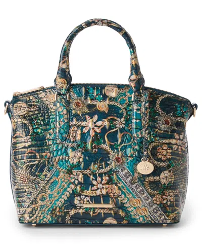 Brahmin Duxbury Melbourne Medium Leather Satchel In Multi