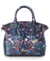 Brahmin Duxbury Melbourne Medium Leather Satchel In Multi