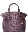 Brahmin Duxbury Melbourne Satchel In Passion Purple