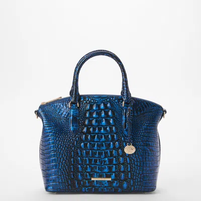 Brahmin Duxbury Satchel In Blue