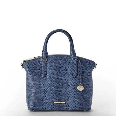 Brahmin Duxbury Satchel In Blue