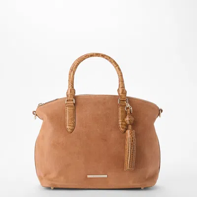 Brahmin Duxbury Satchel In Brown