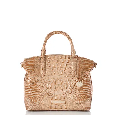 Brahmin Duxbury Satchel Honey Brown Melbourne In Neutral