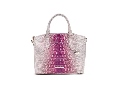 Brahmin Duxbury Satchel Satchel Handbags Island Petal: One Size In Purple