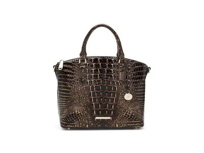 Brahmin Duxbury Satchel Satchel Women's Handbags Chocolate Melbourne, Leather